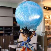 50CM Lumineux Esprit Bombe Goku Grande Taille Manga Figurine Statues DRAGON BAII Figura Collection Modèle PVC Anime Figure Jouets