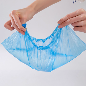 Cubrezapatos Desechables Azules de Material PP AOYA, Talla M, Punta Compuesta, No Tejidos, Impermeables, Personalizables - Product Image 6