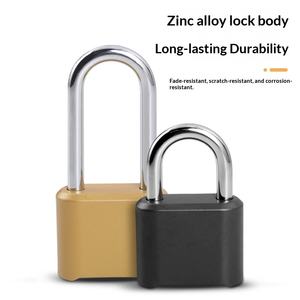 Cadenas à combinaison étanche en <span class=keywords><strong>U</strong></span> à tige longue, antirouille, grand format, pour armoires, portes de maison, entrepôts et extérieur - Product Image 1