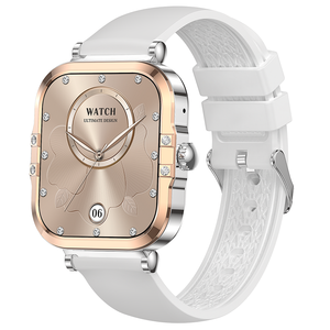 Nuevo reloj inteligente HK82 AMOLED de 1.75 pulgadas para mujer, con llamadas por Bluetooth, NFC, asistente de voz con IA, resistente al agua IP68, monitor de frecuencia cardíaca, SOS. - Product Image 3