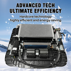 ระบบปรับอากาศรถบรรทุกแบบออลอินวันใหม่ 12v 24v เครื่องทำความเย็นสำหรับจอดรถ ใช้พลังงานแสงอาทิตย์ สำหรับรถบรรทุก รุ่นใหม่ ออลอินวัน - Product Image 3