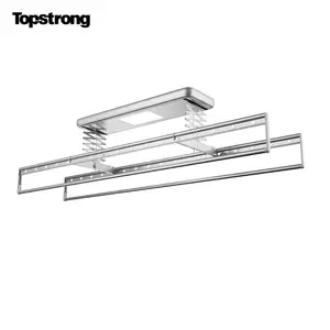 OEM Smart Home Trending Product Drying Rack Ceiling Mounted Remote Control Lifting Electric Clothes Drying Rack