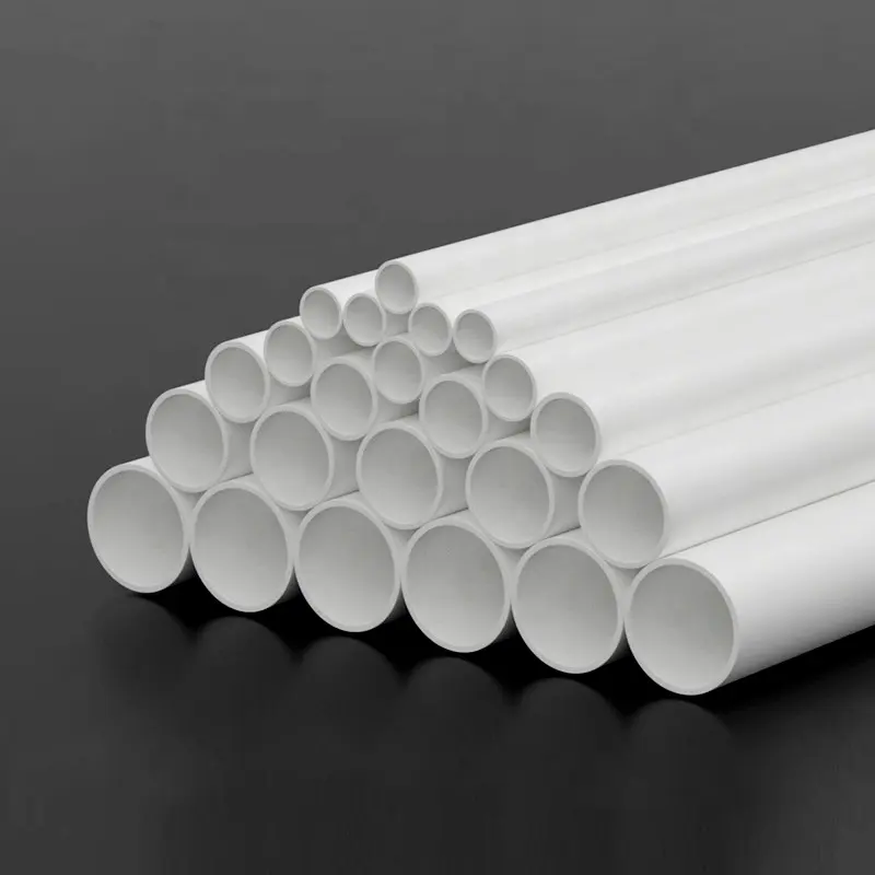China Supplier All Sizes White Plastic Pipe 75Mm White Pvc Piping Pvc Conduit Pipe Malaysia