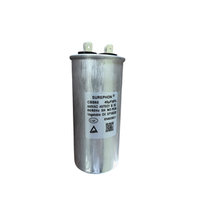 <span class=keywords><strong>Condensateur</strong></span> de fonctionnement du moteur AC <span class=keywords><strong>CBB65</strong></span> 10μF 450V, haute fiabilité, protection de classe S2, pour compresseur CVC - Product Image 1
