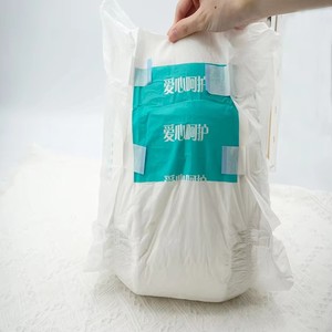 Campioni Gratuiti Pannolini Monouso Personalizzati per Adulti con Stampa, Protezione 3D Contro le Perdite, Superficie Asciutta, Elevato Assorbimento, Elastico in Vita Grande, PE - Product Image 1