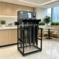 FEISHI Distributeur Automatique Commercial d'Parapluies pour Prêt et Retour – Équipement de Location pour Sites Touristiques et Écoles