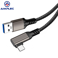 Cable VR Compatible con Oculus Quest 3/2/1, Cable Trenzado de Nailon para Juegos de PC Steam VR, Cable USB 3.2 Tipo C para Transferencia de Datos