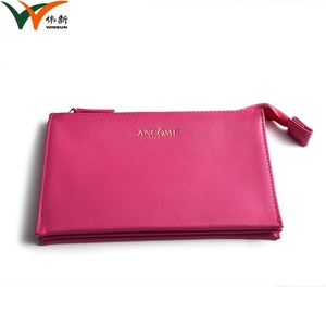 Bolsos de Belleza para Mujer, Bolsos de Mano Fáciles de Llevar, Bolsa de Viaje para Mujer, Bolsa de Cosméticos de PU con Logotipo - Product Image 2