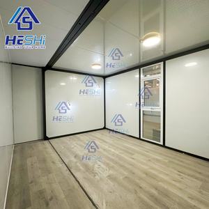 Maison conteneur préfabriquée pliable et extensible sur mesure de 20 pieds et 40 pieds, cuisine extérieure préfabriquée, unité d'habitation autonome - Product Image 4