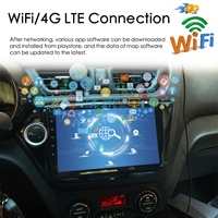 Autoradio 2DIN Android 13 avec GPS, CarPlay sans fil, navigation vocale IA, écran IPS DSP, 128 Go, multimédia vidéo pour tableau de bord RIO 2011-2019