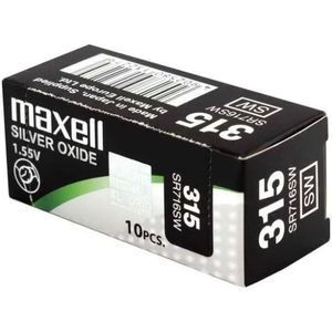 Paquete de 10 Pilas Alcalinas MAX 315 de 1.55V en Stock - Product Image 1