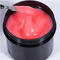 Gel de construction dur 1KG sans HEMA ni TPO pour extension d'ongles UV/LED OEM - Facilement dissolvable, tenue 30-45 jours