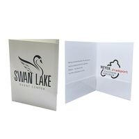 Carpetas de Presentación Empresarial Ecológicas e Impermeables A4 A5 con Logotipo Personalizado y Ranura para Tarjetas de Visita