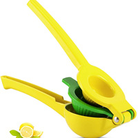 Gebruiksvriendelijke, handige citruspers met efficiënt dubbelwandig ontwerp, voor vers sap, van aluminiumlegering, fruitpers, citroenenpers