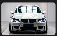 Faros Delanteros Láser para BMW Serie 3 E90 2005-2012, Faros Láser Blancos y Amarillos Intercambiables, DRL 320i 330i