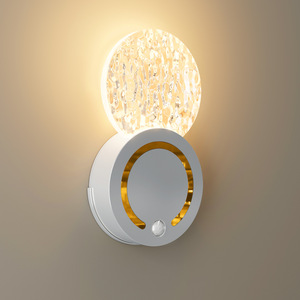 Nuova Lampada da Parete a Induzione in Acrilico per Interni, Design Moderno e Minimalista, Semplice e Rimovibile, Decorativa per <span class=keywords><strong>Hotel</strong></span>, LED 5V - Product Image 1