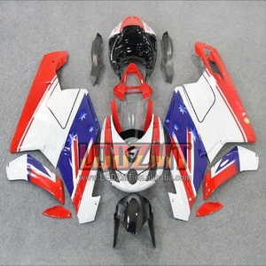 Kit de carénage pour <span class=keywords><strong>DUCATI</strong></span> 749 <span class=keywords><strong>999</strong></span> S R 749S <span class=keywords><strong>999</strong></span> S 05 06 22No.44 <span class=keywords><strong>999</strong></span> 749 749-<span class=keywords><strong>999</strong></span> 749R 999R 2005 <span class=keywords><strong>2006</strong></span> corps de moule rouge d'usine d'injection - Product Image 3