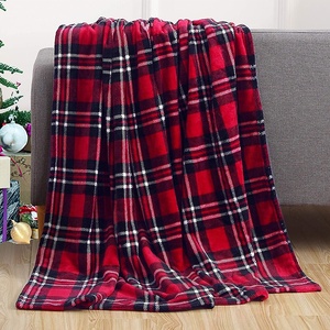 <span class=keywords><strong>Couverture</strong></span> de Noël Imprimée en Flanelle Épaisse pour l'Hiver, Style <span class=keywords><strong>Pull</strong></span> de Noël Idéal pour la Sieste - Product Image 4