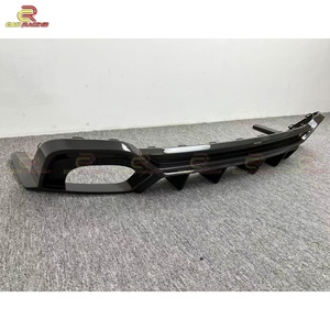 ดิฟฟิวเซอร์หลังคาร์บอนไฟเบอร์แบบแห้ง PT Style สำหรับ Audi RS6 C8 ปี 2019-2022 ชุดแต่งคาร์บอนลิปหลังรถยนต์ อะไหล่ชุดแต่งตัวถังรถยนต์ - Product Image 5