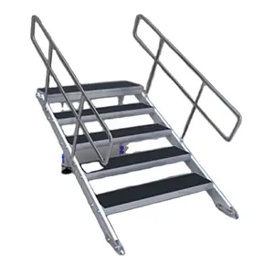 height adjustable Aluminum Concert stage stairs