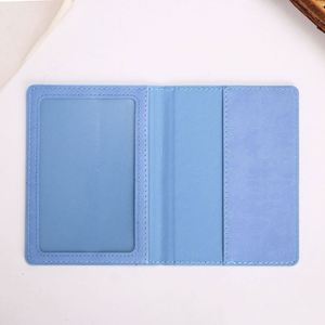 Factory Wholesale Hot Sale 4x3 Inch Pu Leather Vaccination Card <b>Protector</b> Passport and Vaccine Card Holder - Product Image 4
