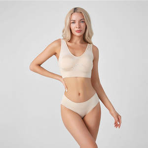 Özelleştirilmiş boyutu düşük belli rahat seksi kısa dikişsiz külot kadınlar için ışık kontrolü ile naylon Spandex - Product Image 2