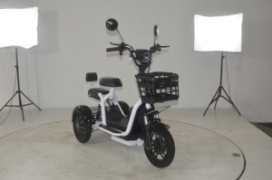 <strong>Compact</strong> &amp; Lightweight 2-Seater Electric <strong>Tricycle</strong>, Easy Maneuver for Two Adults - Product Image 3