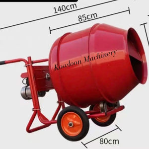 เครื่องผสมคอนกรีต 400L เครื่องผสมปูนซีเมนต์ไฟฟ้าขนาดใหญ่เครื่องผสมปูนซีเมนต์ไฟฟ้า 220-380v สําหรับอุตสาหกรรมก่อสร้าง - Product Image 1