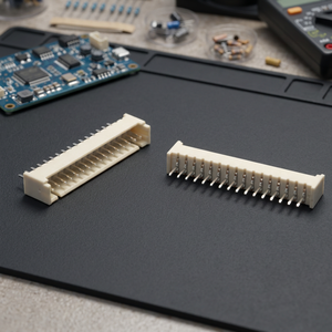 ขั้วต่อเวเฟอร์แบบ DIP แนวตั้ง Ariba Technology WE2XXPTE0231-44 ขนาด 4.70 มม. ระยะห่างระหว่างขั้วต่อ 1.25 มม.  หน้าสัมผัสเคลือบดีบุกฟอสเฟอร์บรอนซ์ พร้อมตัวเรือน - Product Image 2