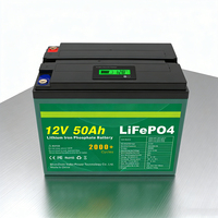 Harga Pabrik Baterai Lithium Ion Phosphate LiFePO4 12V 90Ah/105Ah/50Ah Ukuran Sesuai Pesanan, 6000 Siklus, Suhu Operasi -20~60°C