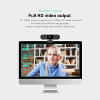 Pelindung Webcam hd 2K usb pc, kamera web hd 2K komputer tablet Webcam detik 4K 60fps kamera laptop