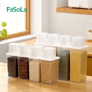 FaSoLa Reis vorrats behälter Getreide behälter Spender mit BPA-freiem Kunststoff Trocken futter Vorrats behälter Spender