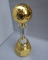 Trophées de jeu de football de haute qualité or argent cuivre grande taille plaques métalliques prix champion sport Souvenir coupe balle match jeu