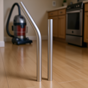 Mangueras Metálicas de Acero Inoxidable Fervi para Aspiradoras, Juego de 2 Piezas, Rectas y Curvas, 19.05 MM (3/4 Pulgadas), Modelo A040/8040 - Product Image 3