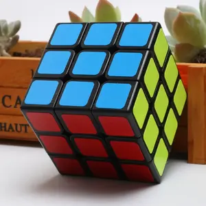 Magic puzzle cube 2023 Factory Price Educational toy speed cube smooth solid plastic 3x3