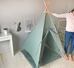 Tienda <span class=keywords><strong>tipi</strong></span> para niños, tienda de juegos para bebés, casa de juegos para niños al aire libre, juguetes para niños, regalos para niños, niños y niñas - Product Image 6
