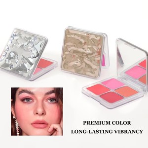 บลัชไลท์เตอร์ พาเลทท์ บลัชออน 4 สี ไฮไลท์เตอร์ พาวเดอร์ เค้ก 3-10 กรัม 2 สี บิวตี้ อัลตร้า พิกเมนท์ แอนด์ ไฮ ชายน์ บิวตี้ - Product Image 4