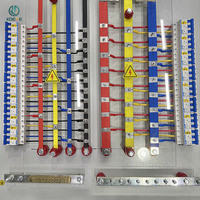 Armoire de distribution électrique double puissance 315A, panneau de distribution électrique basse tension assemblé pour système de bâtiment commercial