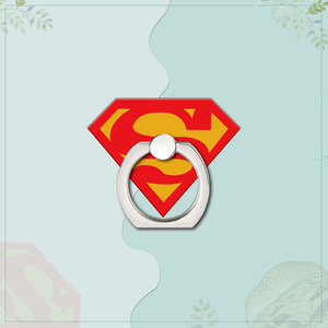 Cartone animato creativo <span class=keywords><strong>Superman</strong></span> Iron Man Umbrella Captain America Phone <span class=keywords><strong>Ring</strong></span> Buckle <span class=keywords><strong>Holder</strong></span>