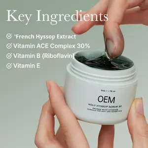 Crème pour les genoux Holy Cow 30 hydratante nourrissante à la céramide et à la niacinamide, <span class=keywords><strong>masque</strong></span> de nuit anti-âge éclaircissant - Product Image 2
