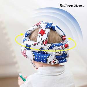 Kinderhelm <span class=keywords><strong>tête</strong></span> garde réglable anticoli enfant casque marcheur coussin de protection protecteur anti-choc casquette chapeau bébé <span class=keywords><strong>tête</strong></span> protecteur - Product Image 6