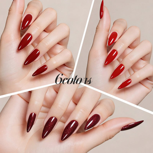 Nuevo Set de Esmaltes de Uñas de Gel UV OEM de 6 Colores para Navidad - Product Image 6