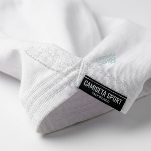 Uniforme de Taekwondo Poomsae en tissu polyester et coton, tenue d'entraînement et de démonstration d'arts martiaux, service OEM - Product Image 3