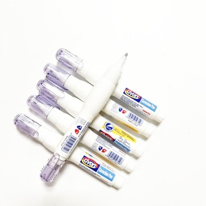 Stylo correcteur de haute qualité, non toxique, sûr, à séchage rapide, avec pointe métallique pour l'école - Product Image 2