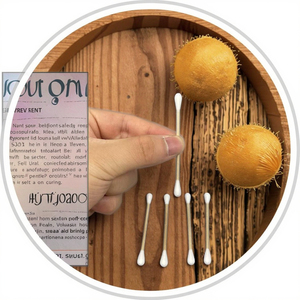 100/200pcs Eco-Friendly Medical Disposable Wooden Cotton Buds Cotton <strong>Swabs</strong> for Ear Cleaning - Product Image 4