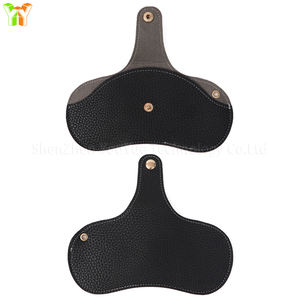 Casing kacamata hitam kulit PU lembut dengan tali casing perjalanan pelindung untuk kacamata bisnis & hadiah promosi - Product Image 4