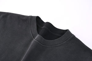 <span class=keywords><strong>T</strong></span>-<span class=keywords><strong>shirt</strong></span> vintage personnalisé délavé à l'acide pour hommes 300 Gsm poids lourd 100% coton Style solide Design décontracté DTG impression vierge - Product Image 2