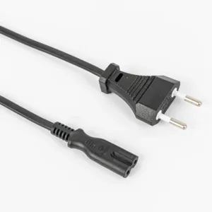 Cable de clavija de ángulo de 90 grados enchufe de alimentación de CA fabricante de electrodomésticos 3 pines UE IEC C13 16A 250V CEE 2 salidas, 3 salidas K01