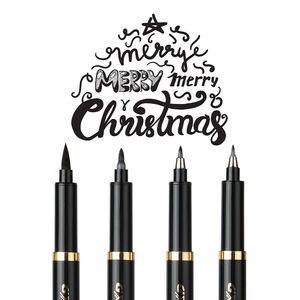 Gxin G-625-4 marqueurs de calligraphie avec logo personnalisé vente en gros ensemble de stylos de calligraphie résistants à la décoloration pour lettrage <span class=keywords><strong>et</strong></span> dessin - Product Image 6