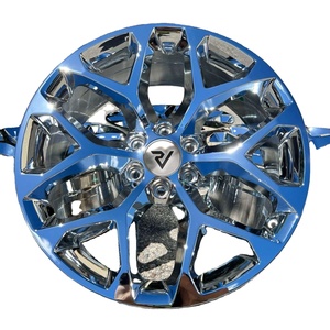 Ruedas Hunt Chrome Snowflake de 20, <span class=keywords><strong>22</strong></span> y 24 Pulgadas, 6x139.7, para Chevrolet Silverado 1500, GMC Denali, Cadillac Escalade, Yukon - Product Image 1